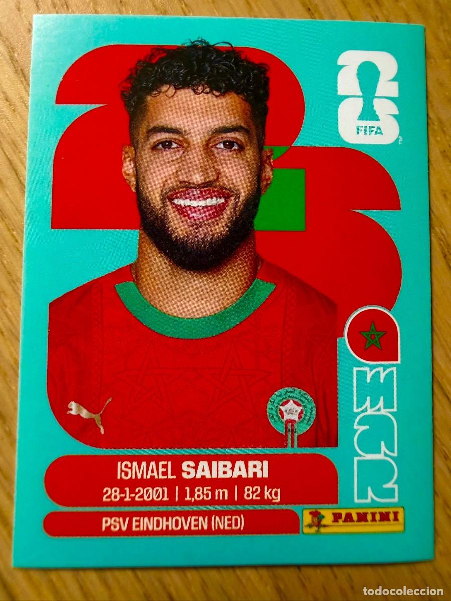 Fu&szlig;ball-Sticker: MAR15 MAR 15 SAIBARI MARRUECOS MUNDIAL FIFA WORLD CUP 2026 26 STICKER CROMO PANINI SIN PEGAR
