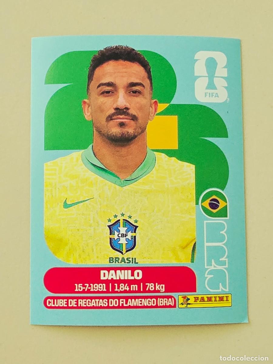 Cromos de F&uacute;tbol: BRA 7 Danilo, Brasil, Panini FIFA World Cup Mundial 2026 Sticker