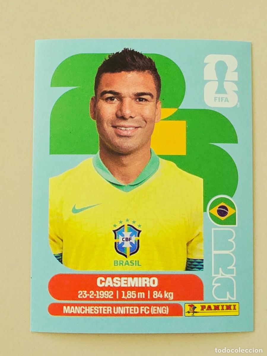 Cromos de F&uacute;tbol: BRA 10 Casemiro, Brasil, Panini FIFA World Cup Mundial 2026 Sticker