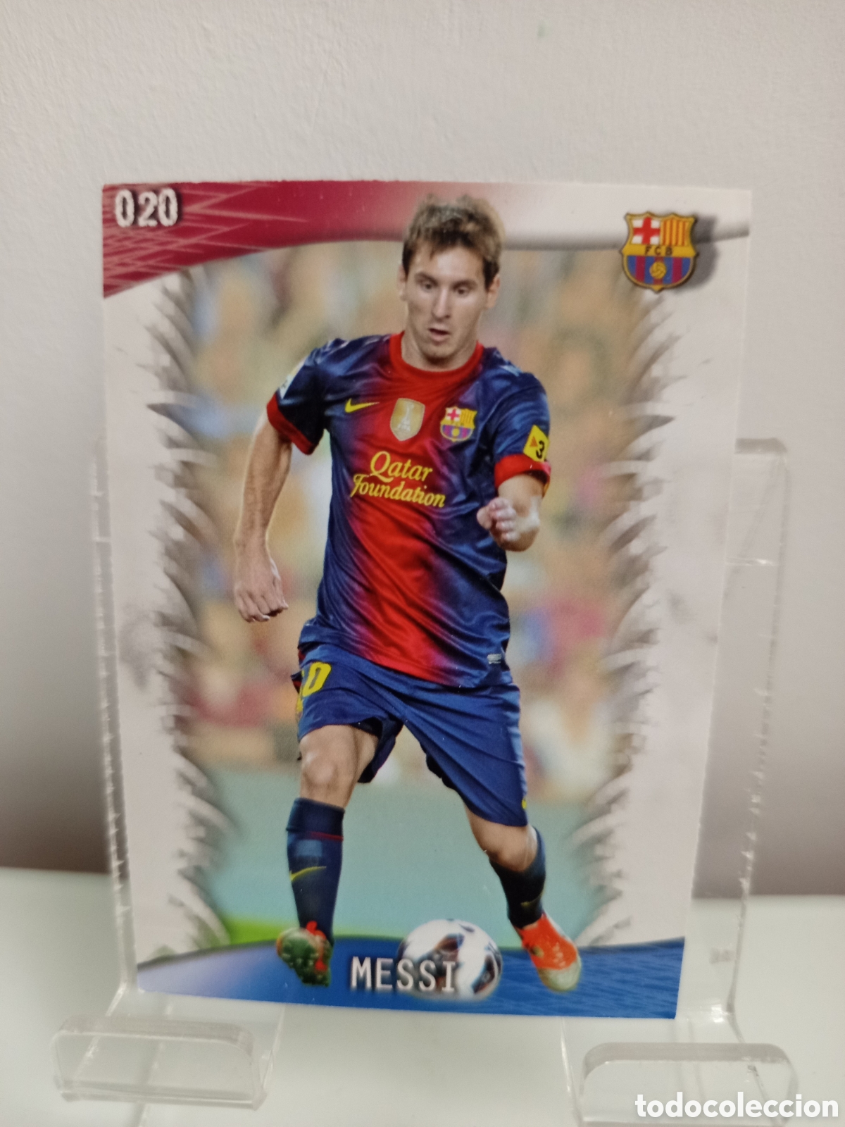 Cromos de Futebol: ❇️ CROMO CARD ⚽ MESSI BARCELONA 20 FICHAS LIGA QUIZ GAME 2014 13 14 2013 2014 MUNDICROMO ❇️