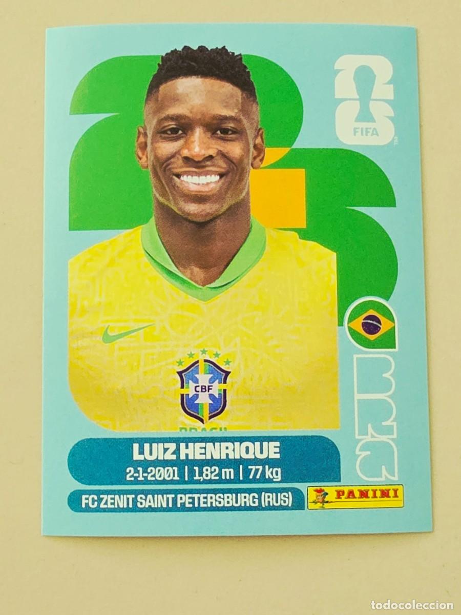 Cromos de F&uacute;tbol: BRA 12 Luiz Henrique, Brasil, Panini FIFA World Cup Mundial 2026 Sticker