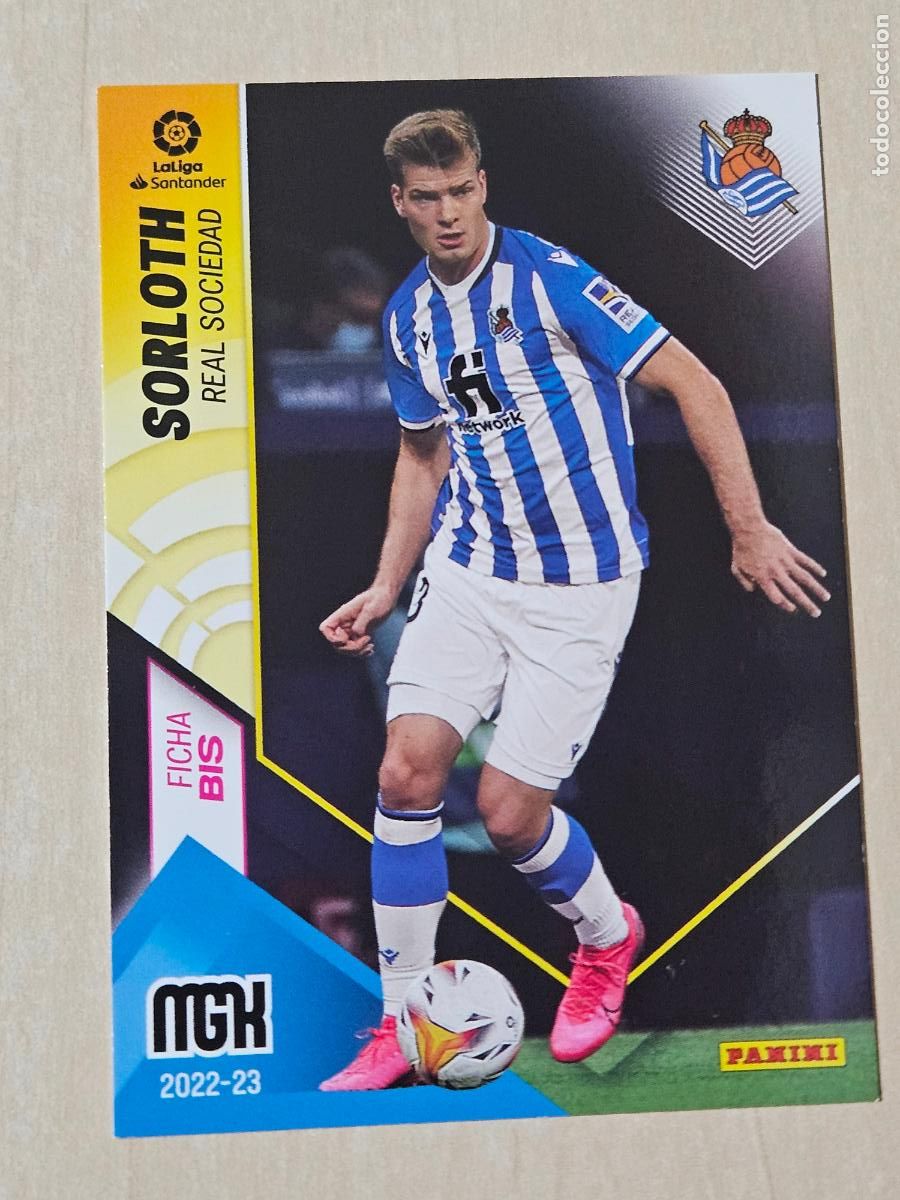 Cromos de F&uacute;tbol: CROMO N&ordm; 297 BIS SORLOTH - MEGACRACKS 2022 23 - REAL SOCIEDAD