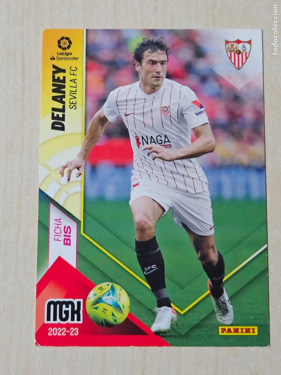 Cromos de F&uacute;tbol: CROMO N&ordm; 306 BIS DELANEY - MEGACRACKS 2022 23 - SEVILLA