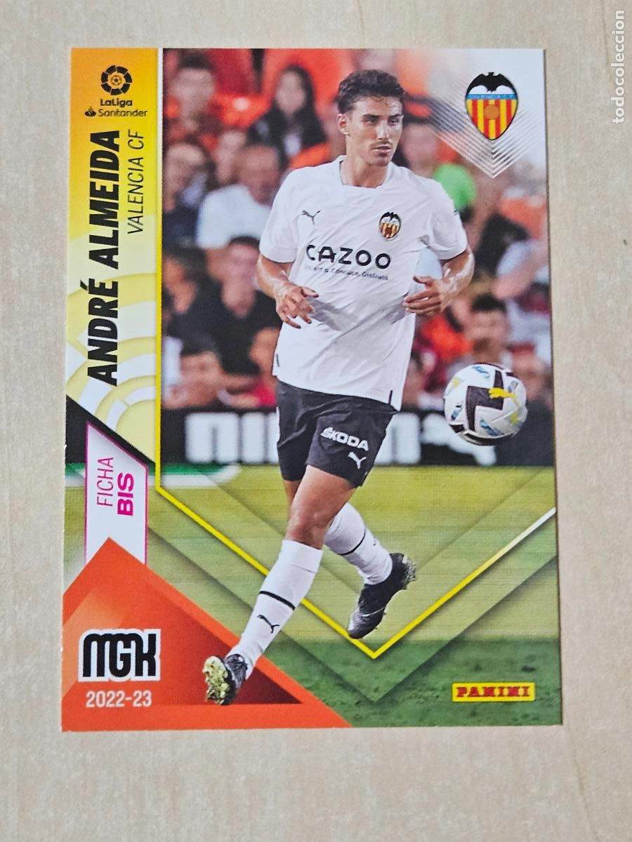 Cromos de F&uacute;tbol: CROMO N&ordm; 327 BIS ANDRE ALMEIDA - MEGACRACKS 2022 23 - VALENCIA