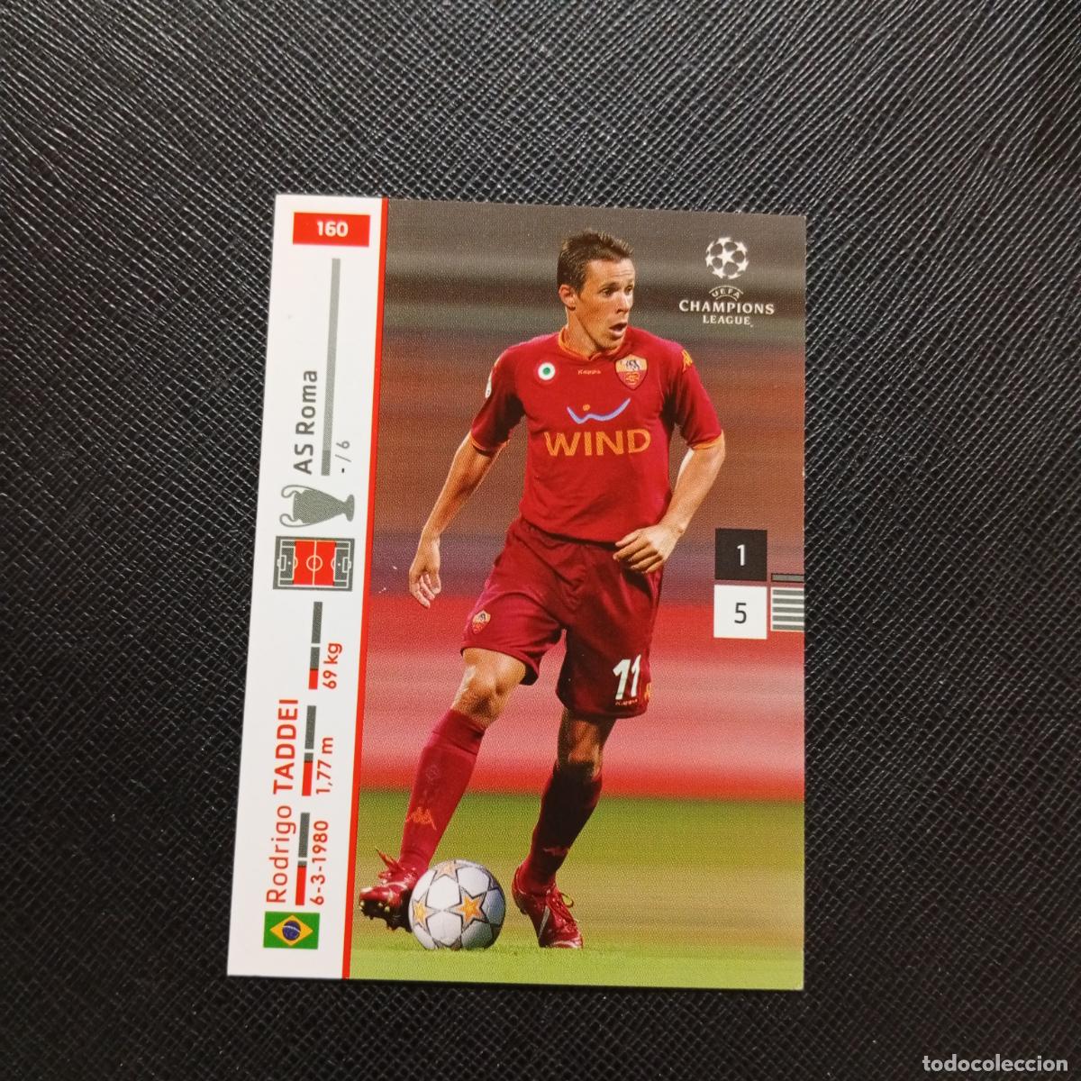 Cromos de F&uacute;tbol: 160 TADDEI ROMA PANINI TRADING CARDS UEFA CHAMPIONS LEAGUE 2007 2008 - (MD2002-3) PG25 B