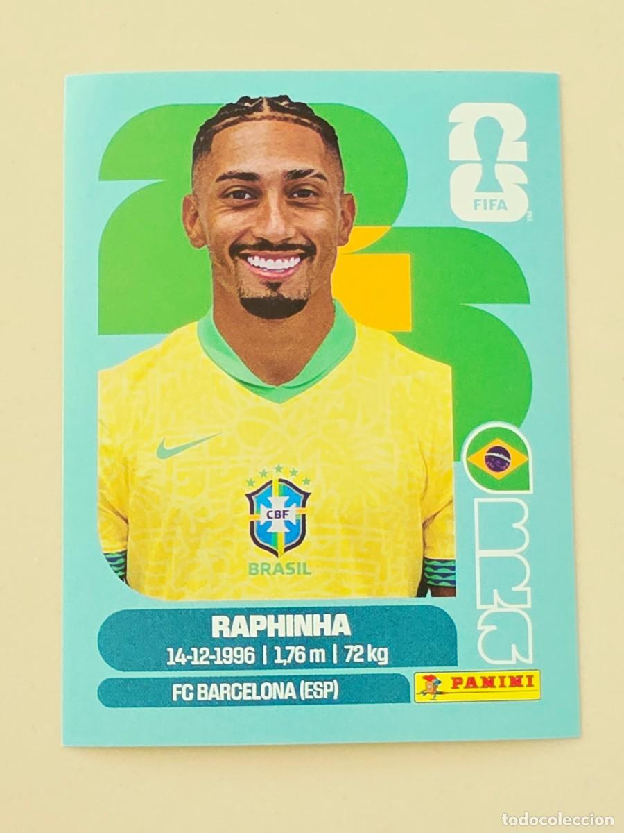 Cromos de F&uacute;tbol: BRA 19 Raphinha, Brasil, Panini FIFA World Cup Mundial 2026 Sticker