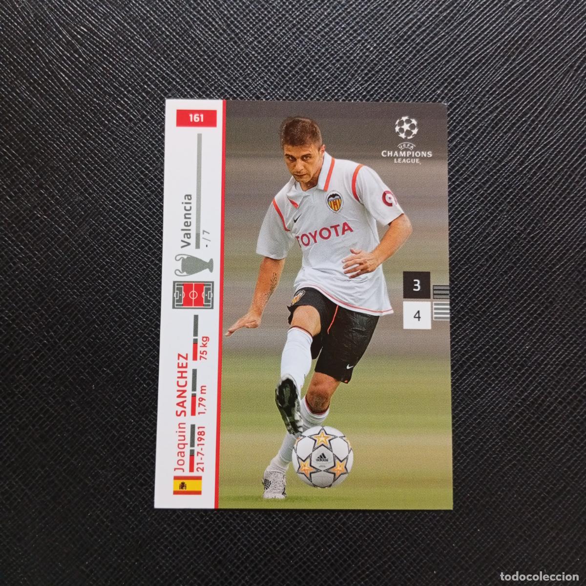 Cromos de Futebol: 161 JOAQUIN VALENCIA PANINI TRADING CARDS UEFA CHAMPIONS LEAGUE 2007 2008 - (MD2002-3) PG26