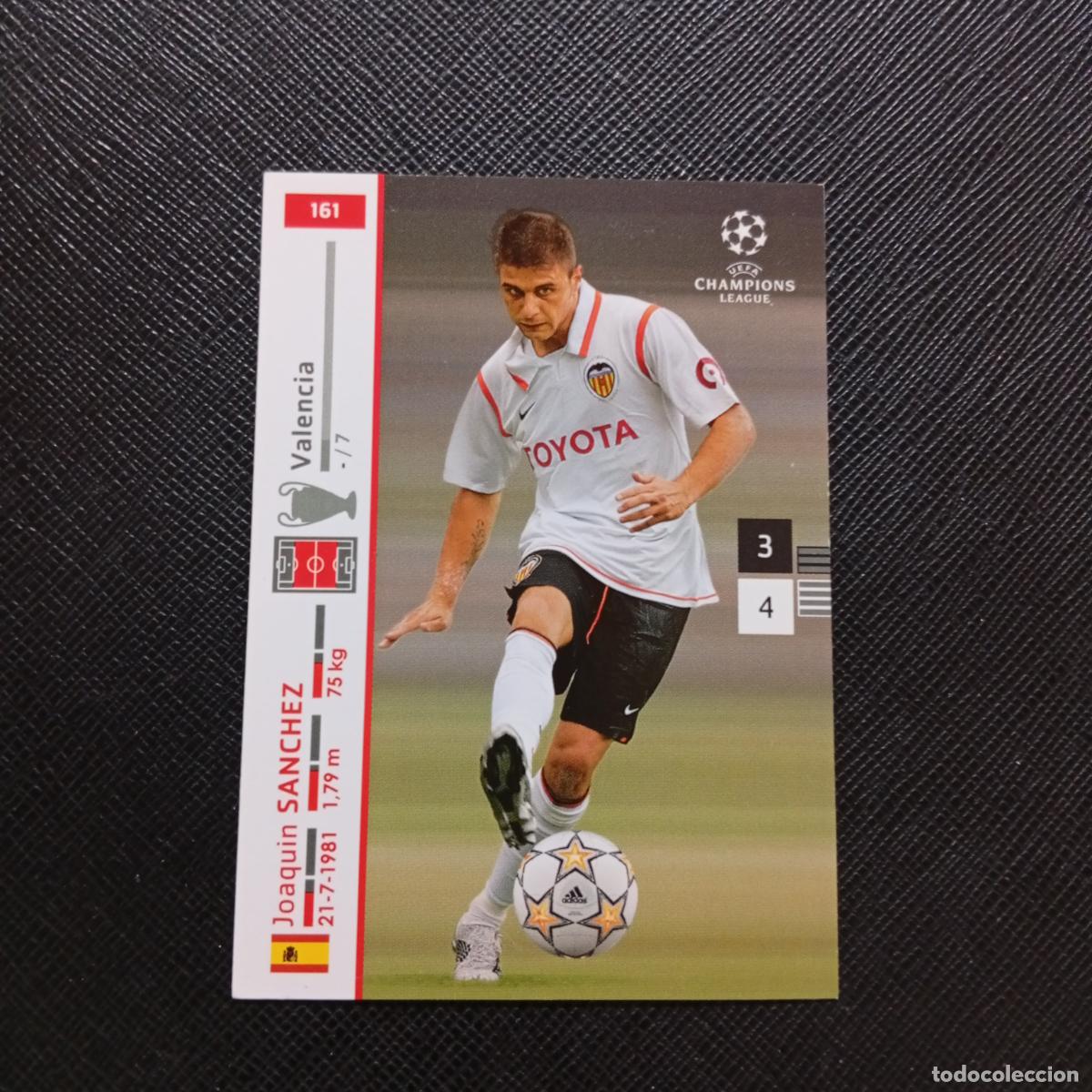 Cromos de Futebol: 161 JOAQUIN VALENCIA PANINI TRADING CARDS UEFA CHAMPIONS LEAGUE 2007 2008 - (MD2002-3) PG27