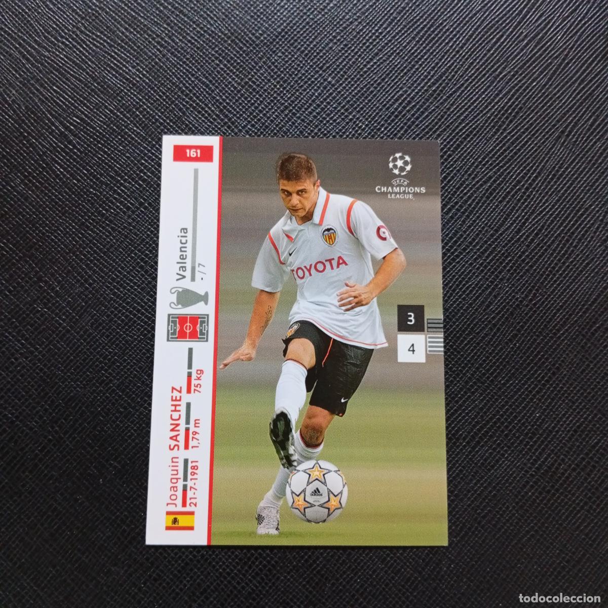 Cromos de F&uacute;tbol: 161 JOAQUIN VALENCIA PANINI TRADING CARDS UEFA CHAMPIONS LEAGUE 2007 2008 - (MD2002-3) PG28 B