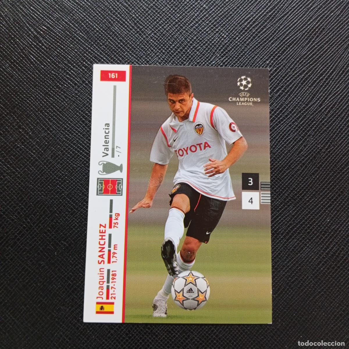 Cromos de F&uacute;tbol: 161 JOAQUIN VALENCIA PANINI TRADING CARDS UEFA CHAMPIONS LEAGUE 2007 2008 - (MD2002-3) PG29