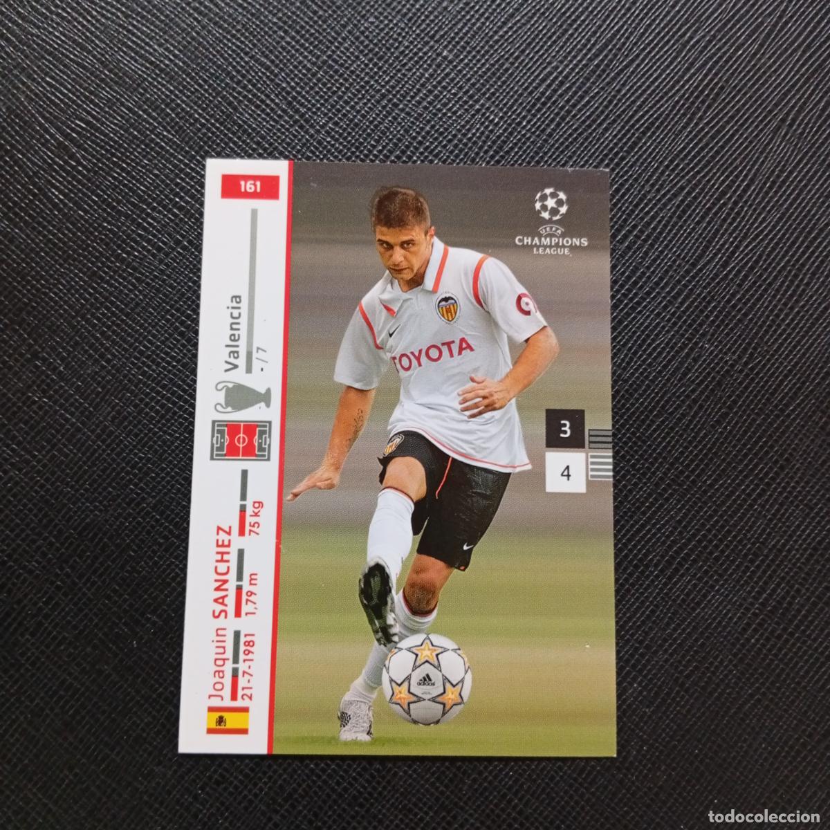 Cromos de F&uacute;tbol: 161 JOAQUIN VALENCIA PANINI TRADING CARDS UEFA CHAMPIONS LEAGUE 2007 2008 - (MD2002-3) PG29 B