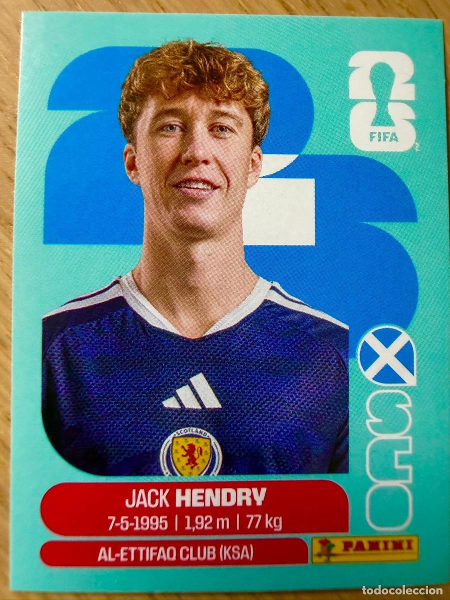 Cromos de F&uacute;tbol: SCO3 SCO 3 HENDRY ESCOCIA MUNDIAL FIFA WORLD CUP 2026 26 STICKER CROMO PANINI SIN PEGAR