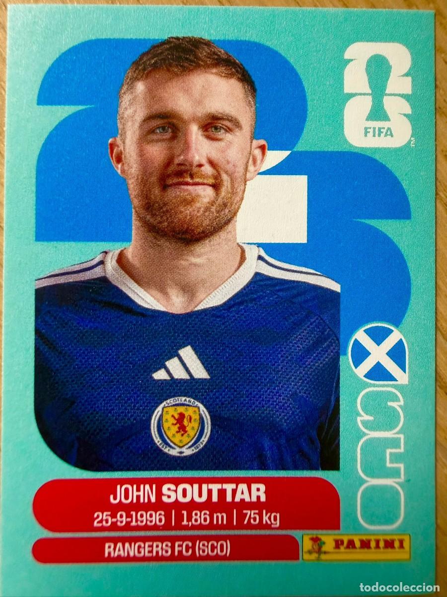 Cromos de F&uacute;tbol: SCO8 SCO 8 SOUTTAR ESCOCIA MUNDIAL FIFA WORLD CUP 2026 26 STICKER CROMO PANINI SIN PEGAR