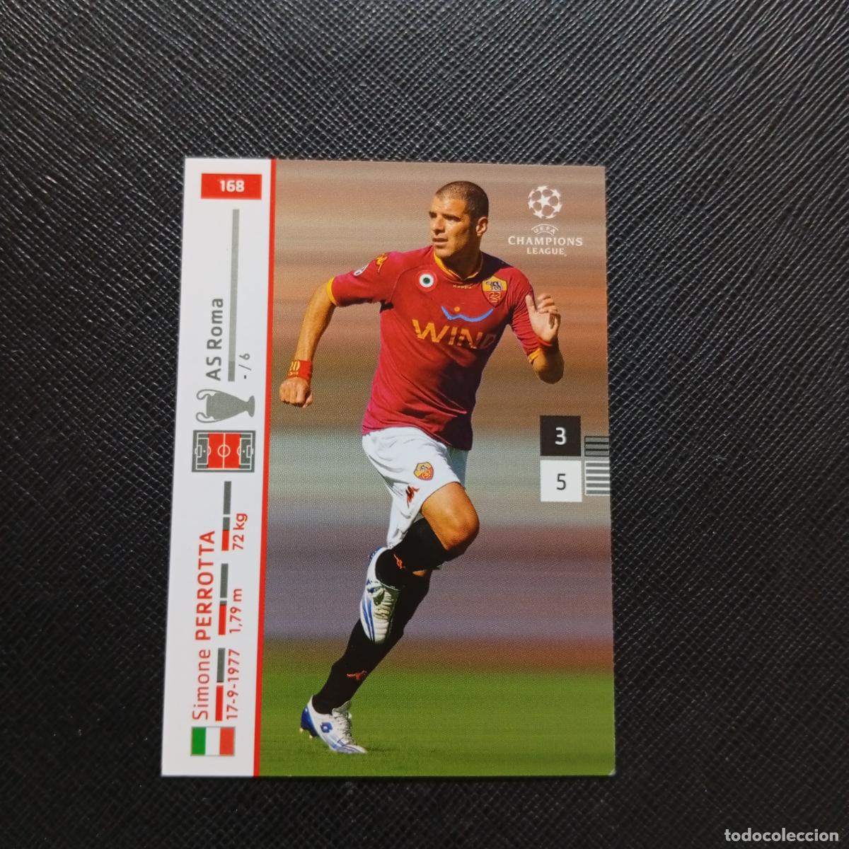Fu&szlig;ball-Sticker: 168 PERROTTA ROMA PANINI TRADING CARDS UEFA CHAMPIONS LEAGUE 2007 2008 - (MD2002-3) PG27 B