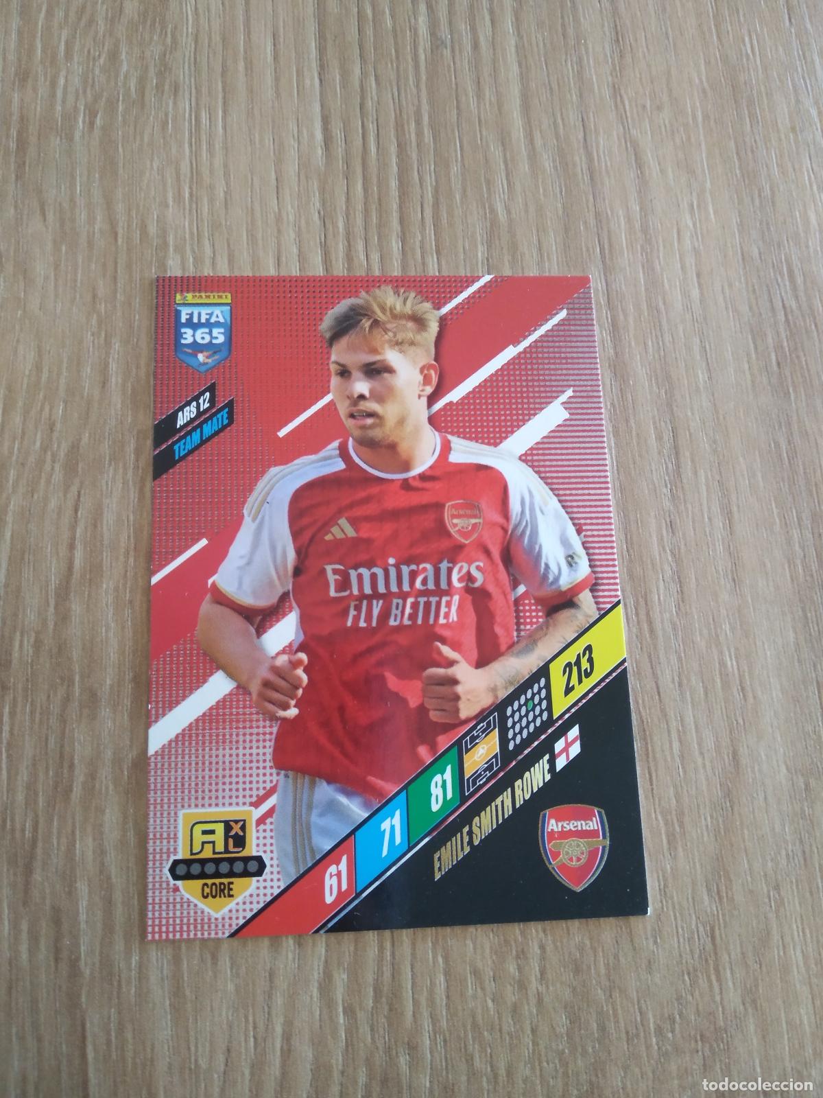 Cromos de F&uacute;tbol: ARS 12 EMILE SMITH ROWE ARSENAL CROMO FUTBOL PANINI ADRENALYN 23-24 FIFA 365 2023-2024