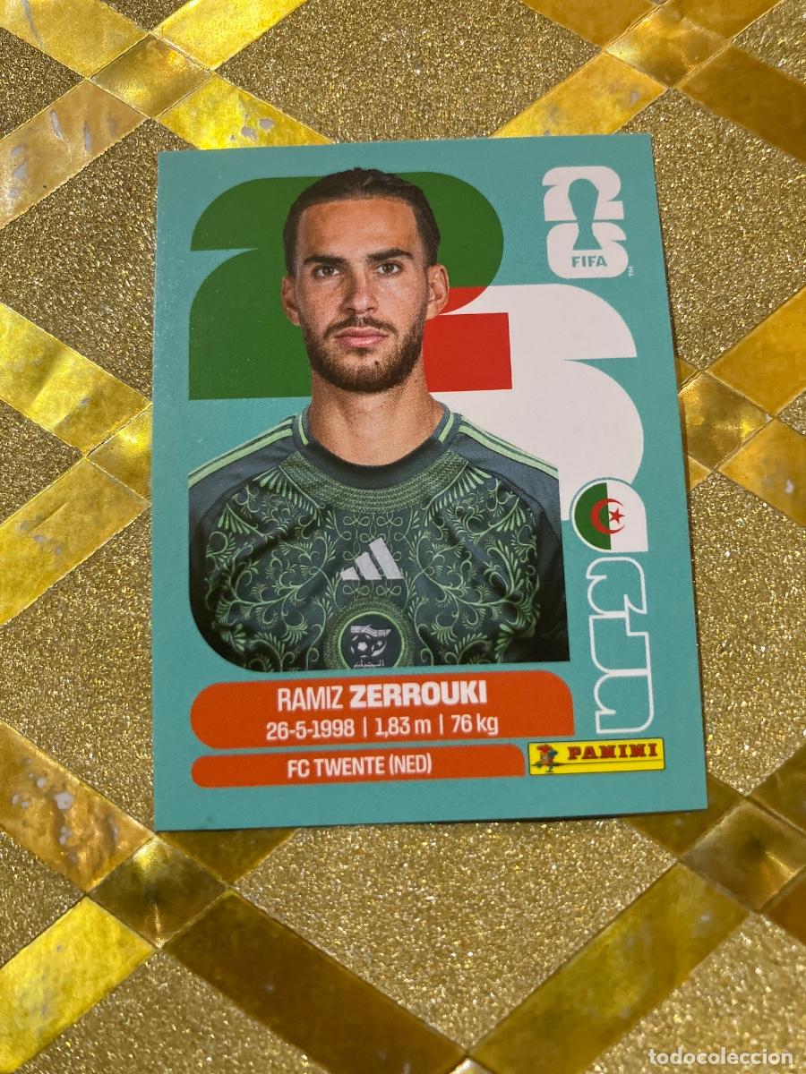 Cromos de F&uacute;tbol: CROMO DE F&Uacute;TBOL NUMERO ALG 11 RAMIZ ZERROUKI ARGELIA MUNDIAL 2026 MEXICO-EEUU-CANADA PANINI !