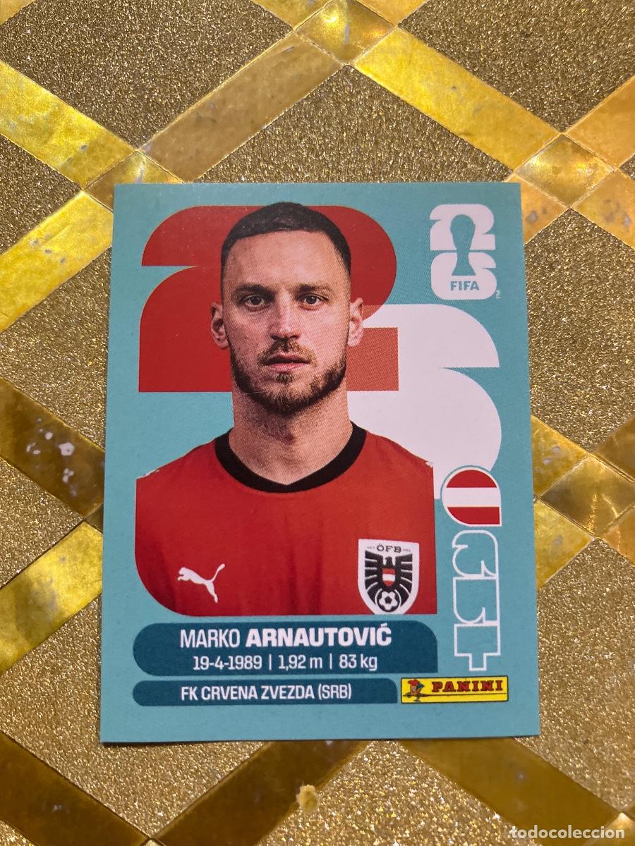 Cromos de F&uacute;tbol: CROMO DE F&Uacute;TBOL NUMERO AUT 20 MARKO ARNAUTOVIC AUSTRIA MUNDIAL 2026 MEXICO-EEUU-CANADA PANINI !