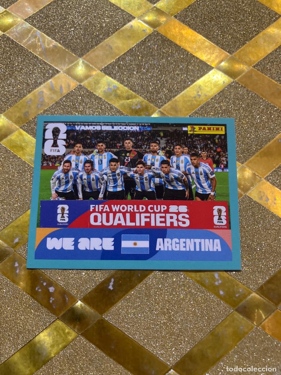 Cromos de F&uacute;tbol: CROMO DE F&Uacute;TBOL NUMERO ARG 13 EQUIPO ARGENTINA MUNDIAL 2026 MEXICO-EEUU-CANADA PANINI !