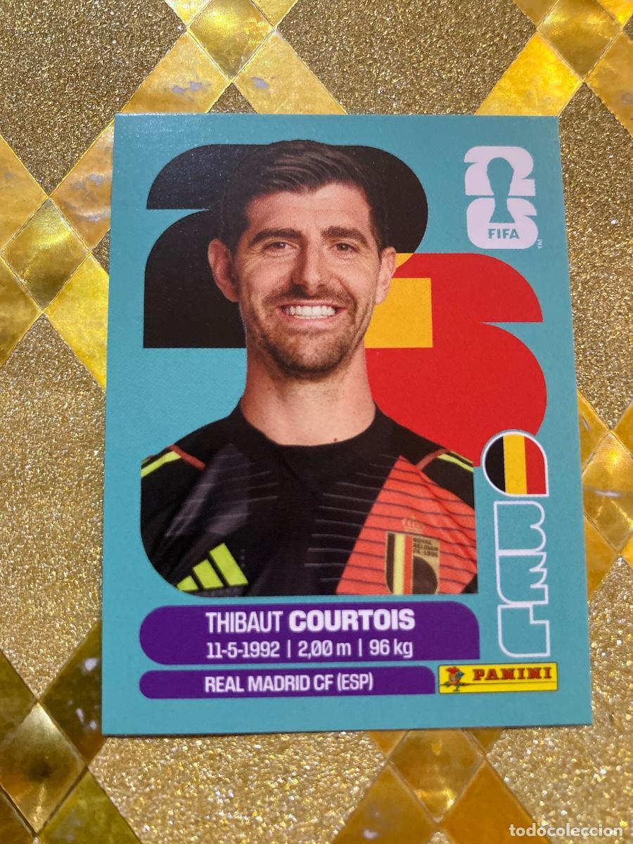 Cromos de F&uacute;tbol: CROMO DE F&Uacute;TBOL NUMERO 2 BEL COURTOIS BELGICA MUNDIAL 2026 MEXICO-EEUU-CANADA PANINI !