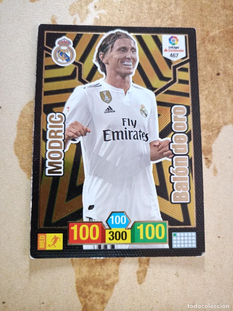 Cromos de F&uacute;tbol: # Bal&oacute;n de oro 467 MODRIC Adrenalyn 2018-19