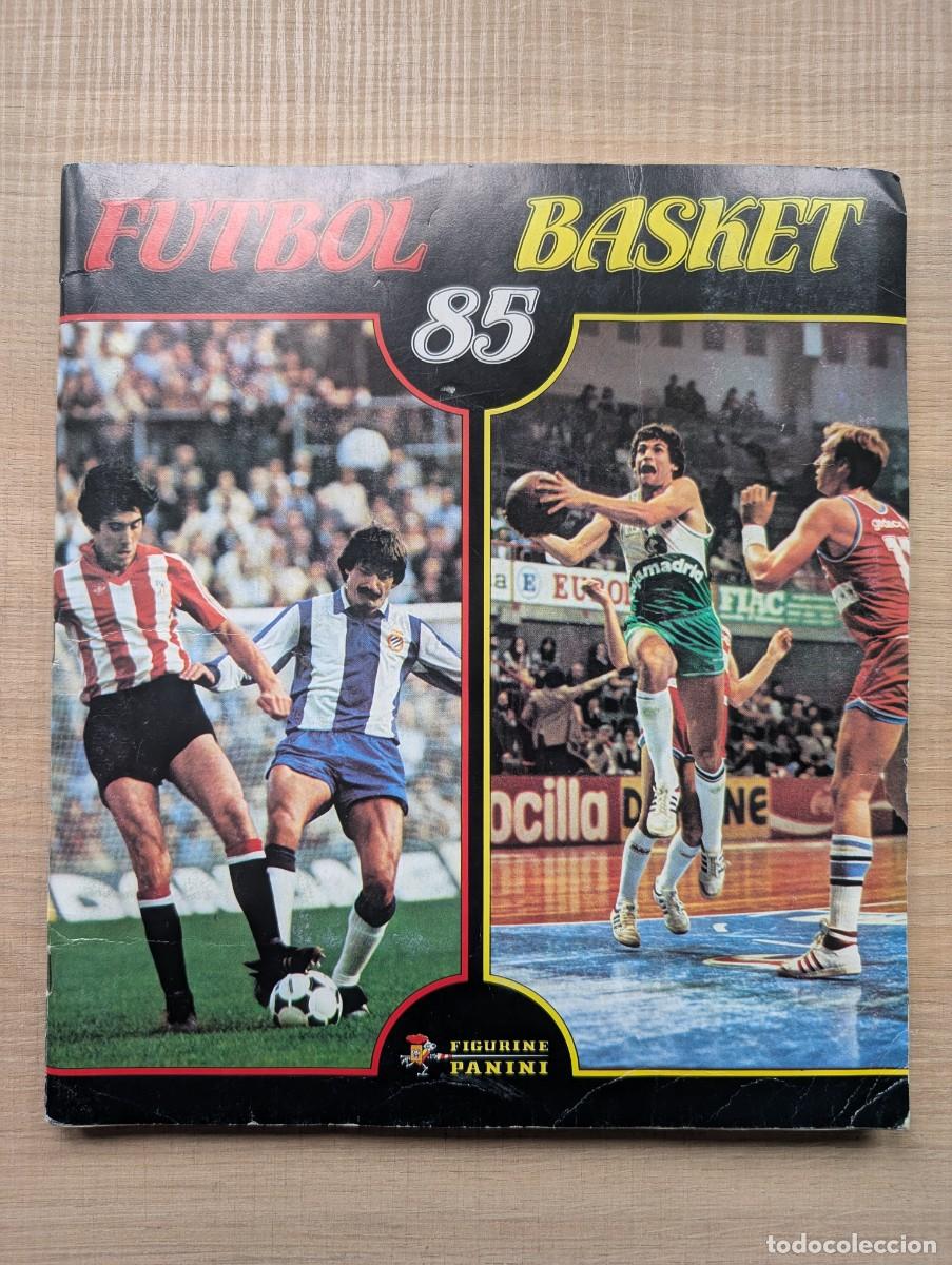 Cromos de F&uacute;tbol: &Aacute;lbum Futbol Basket 85 COMPLETO (Contiene los 442 cromos)