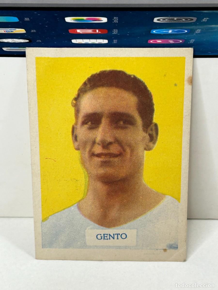 Cromos de Futebol: CROMO FUTBOL GENTO CHOCOLATES TORRAS A&Ntilde;OS 50 SIN PEGAR
