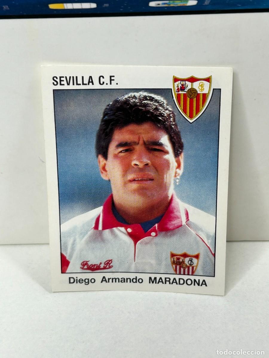 Cromos de F&uacute;tbol: CROMO FUTBOL MARADONA 93-94 ESTRELLAS DE LA LIGA PANINI SIN PEGAR