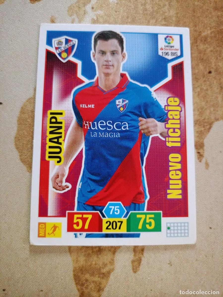 Football Stickers: # Huesca 196 bis JUANPI Adrenalyn 2018-19