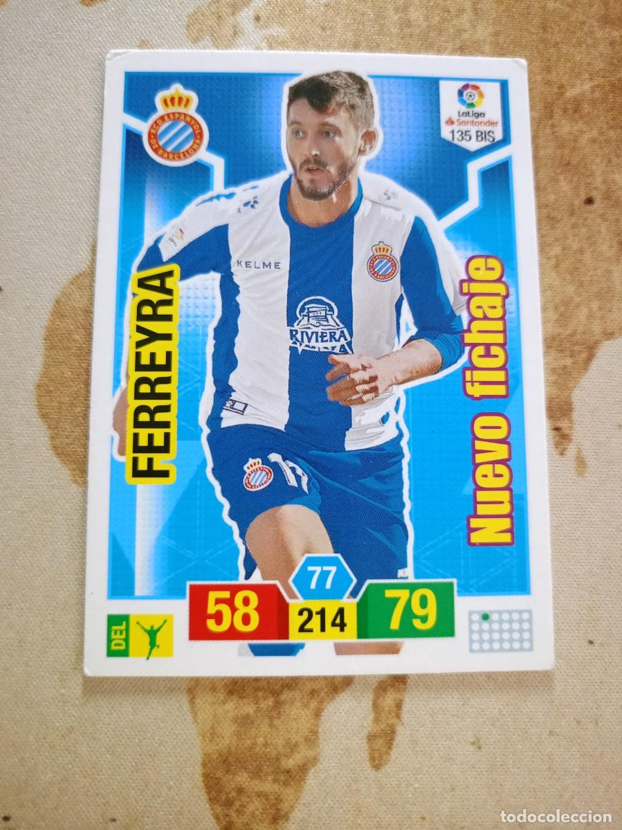 Football Stickers: # Espanyol 135 bis FERREYRA Adrenalyn 2018-19