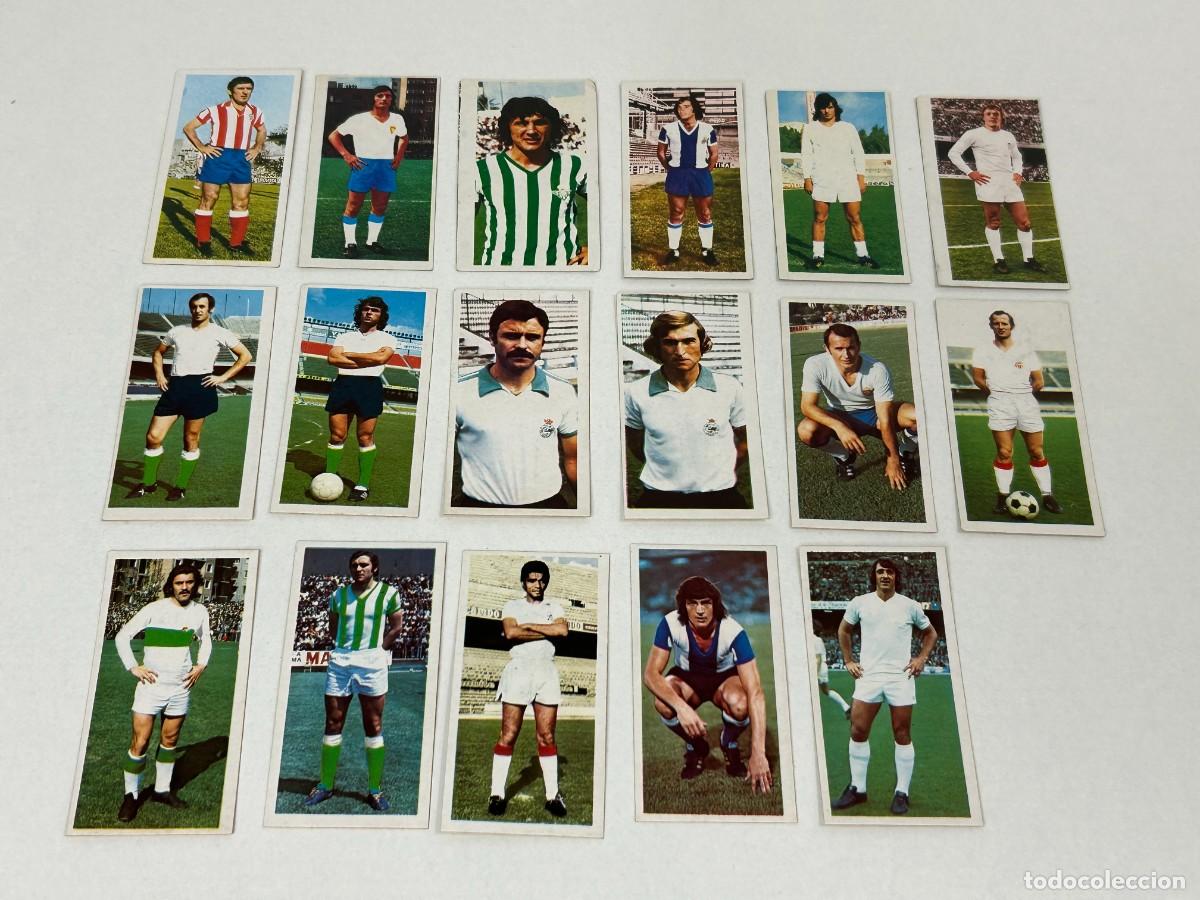 Cromos de F&uacute;tbol: LOTE 17 CROMOS FUTBOL &Uacute;LTIMOS FICHAJES LIGA 75-76 EDICIONES ESTE SIN PEGAR