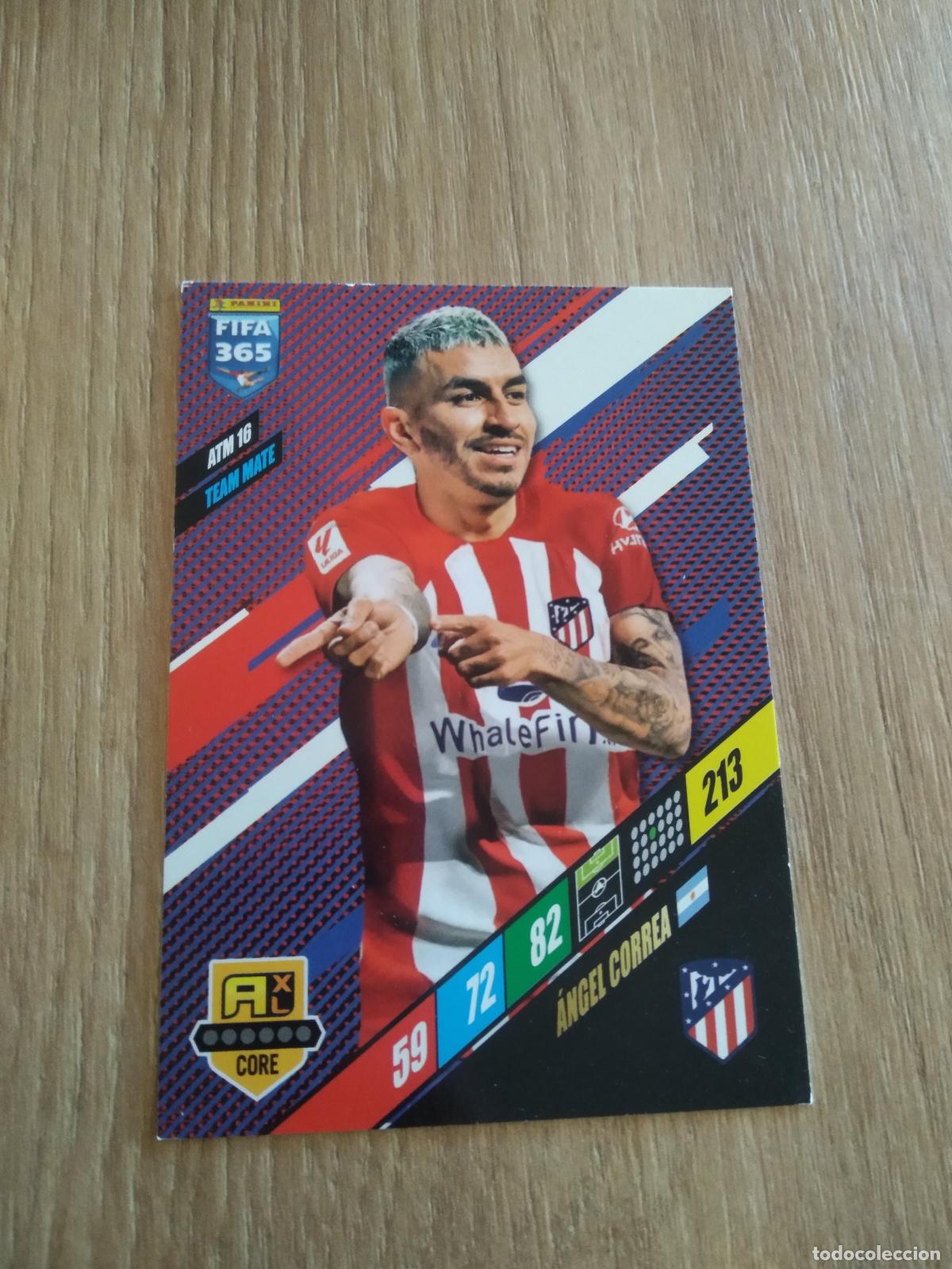 Cromos de F&uacute;tbol: ATM 16 CORREA ATLETICO DE MADRID CROMO FUTBOL PANINI ADRENALYN 23-24 FIFA 365 2023-2024