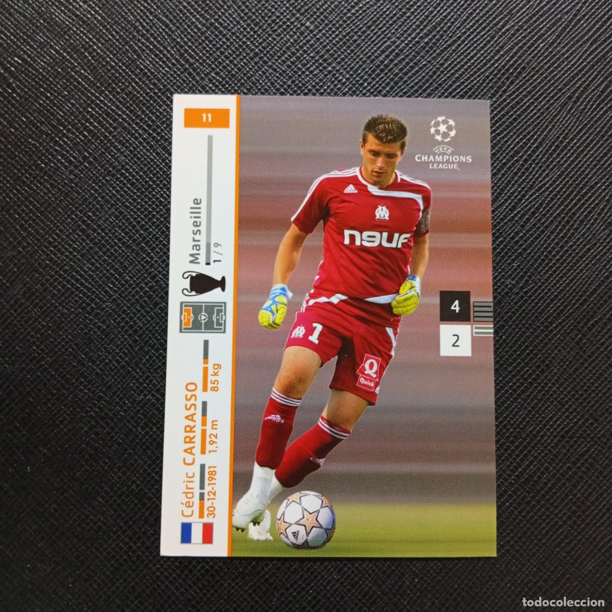 Cromos de F&uacute;tbol: 11 CARRASSO MARSELLA PANINI TRADING CARDS UEFA CHAMPIONS LEAGUE 2007 2008 - (MD2002-3) PG30