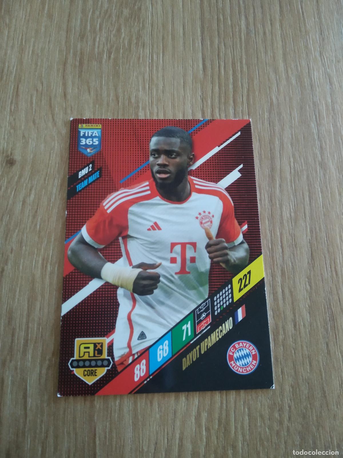 Cromos de F&uacute;tbol: BMU 2 UPAMECANO BAYERN MUNICH CROMO FUTBOL PANINI ADRENALYN 23-24 FIFA 365 2023-2024