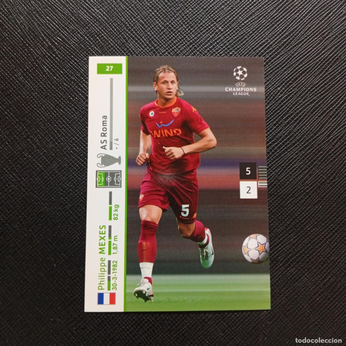 Cromos de F&uacute;tbol: 27 MEXES ROMA PANINI TRADING CARDS UEFA CHAMPIONS LEAGUE 2007 2008 - (MD2002-3) PG32 B