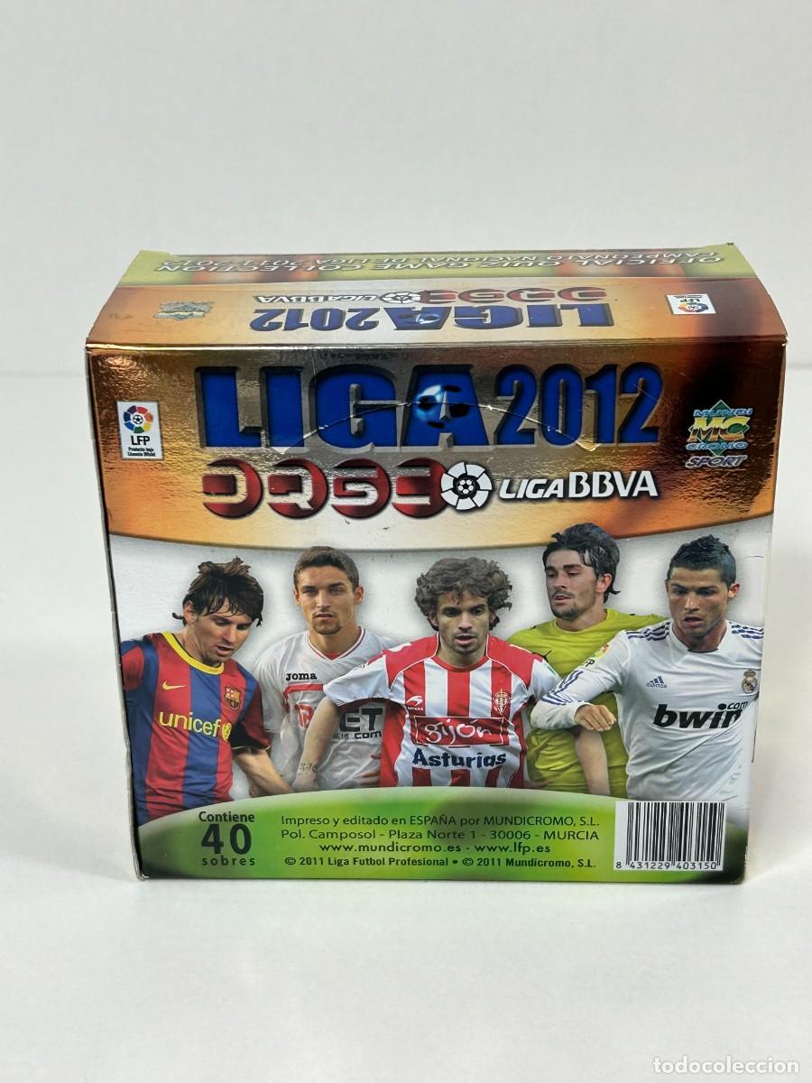 Cromos de F&uacute;tbol: CAJA CROMOS COMPLETA 40 SOBRES LIGA 2011- 2012 MUNDI CROMO SPORT