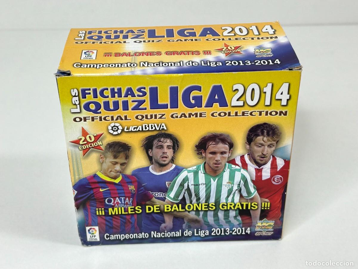 Cromos de F&uacute;tbol: CAJA CROMOS COMPLETA 40 SOBRES LIGA 2013- 2014 MUNDI CROMO SPORT