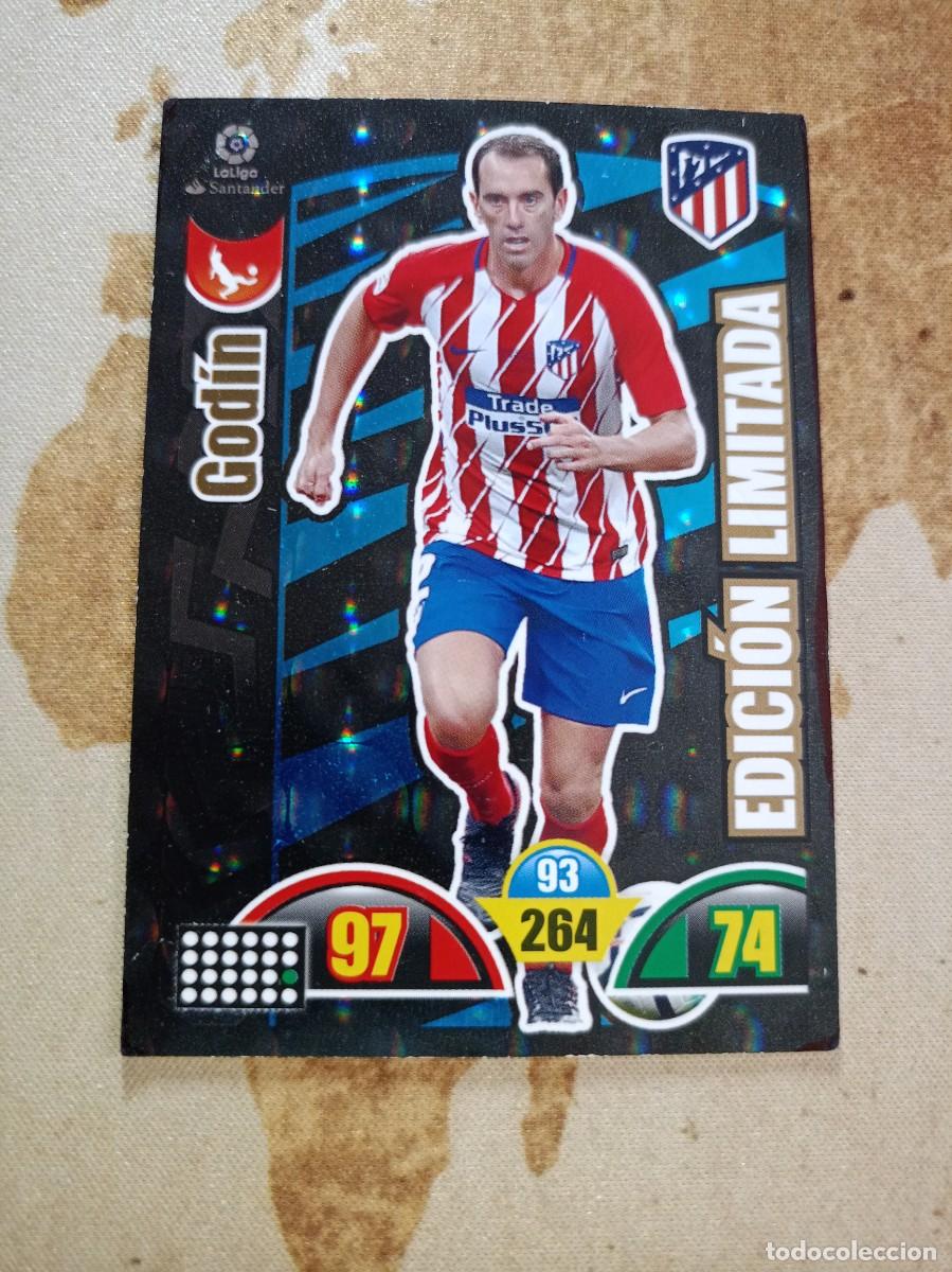 Fu&szlig;ball-Sticker: # Edici&oacute;n Limitada GODIN Adrenalyn 2017-18