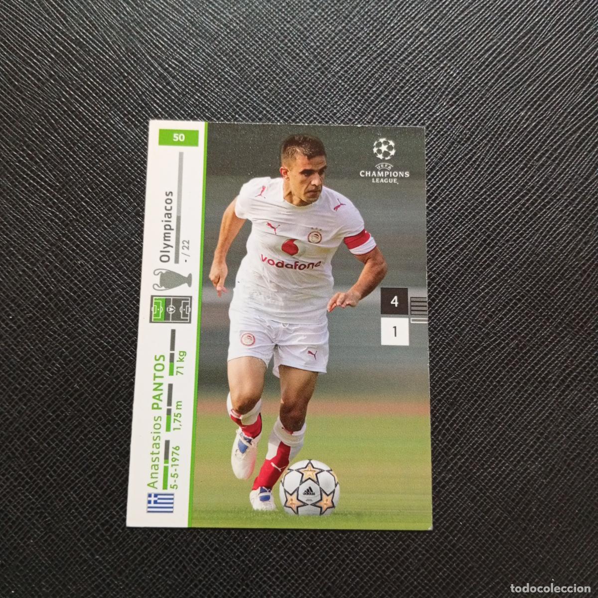 Cromos de F&uacute;tbol: 50 PANTOS OLYMPIACOS PANINI TRADING CARDS UEFA CHAMPIONS LEAGUE 2007 2008 - (MD2002-3) PG32 B