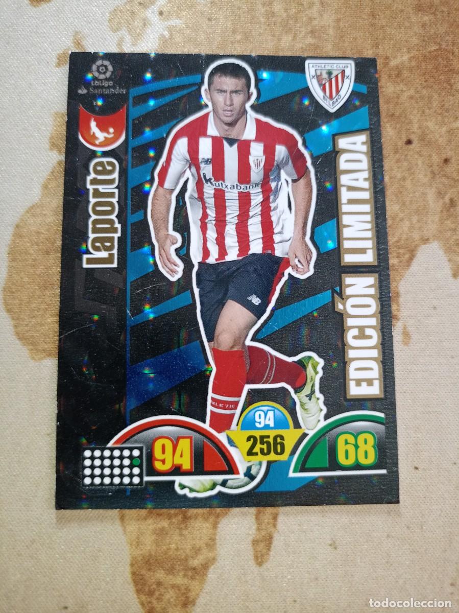 Cromos de F&uacute;tbol: # Edici&oacute;n Limitada LAPORTE Adrenalyn 2017-18