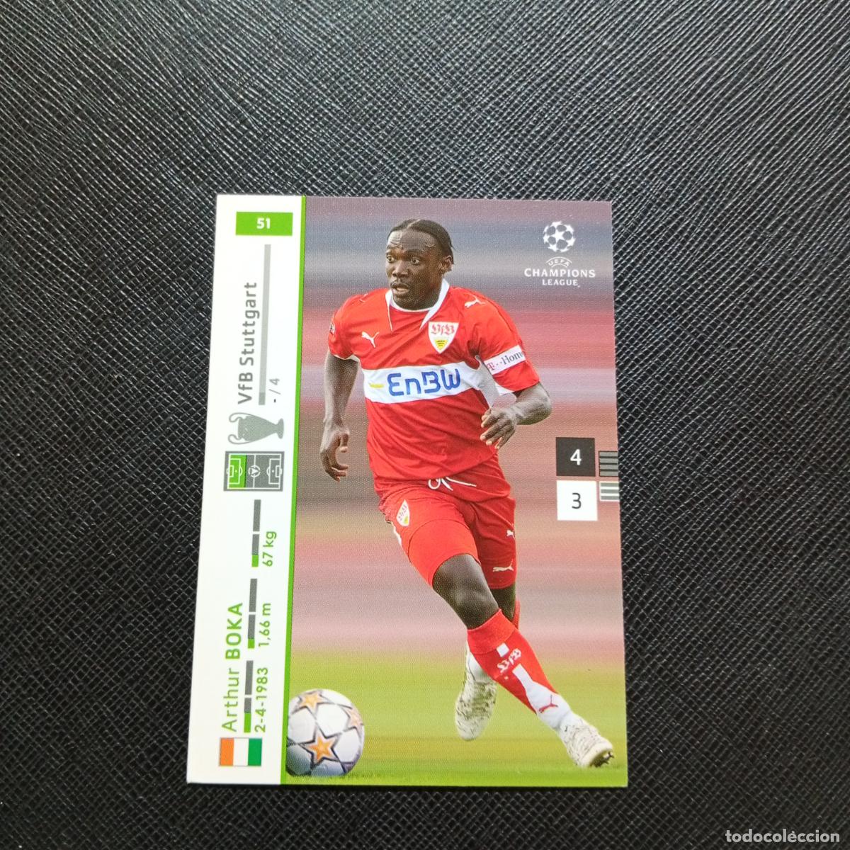 Cromos de F&uacute;tbol: 51 BOKA STUTTGART PANINI TRADING CARDS UEFA CHAMPIONS LEAGUE 2007 2008 - (MD2002-3) PG33 B
