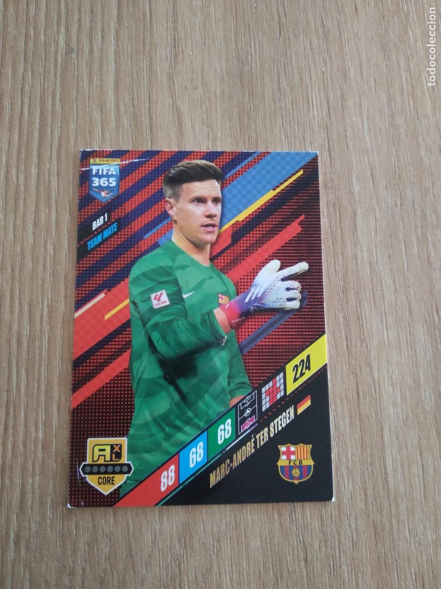 Cromos de F&uacute;tbol: BAR 1 TER STEGEN BARCELONA BAR&Ccedil;A CROMO FUTBOL PANINI ADRENALYN 23-24 FIFA 365 2023-2024