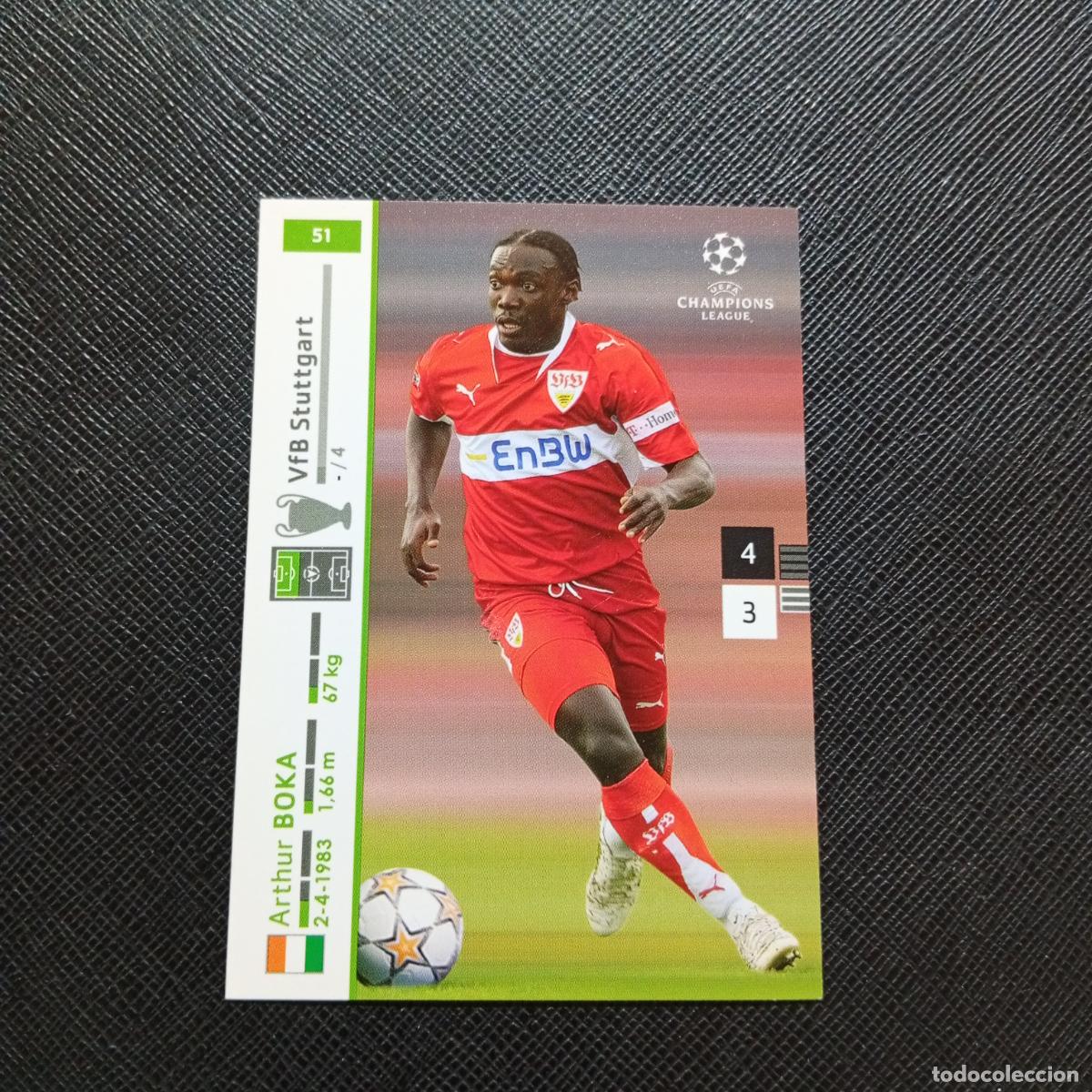 Cromos de F&uacute;tbol: 51 BOKA STUTTGART PANINI TRADING CARDS UEFA CHAMPIONS LEAGUE 2007 2008 - (MD2002-3) PG34 B