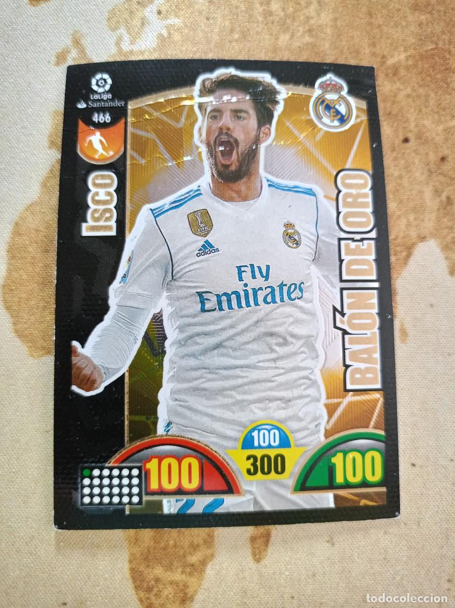 Cromos de F&uacute;tbol: # Bal&oacute;n de oro 466 ISCO Adrenalyn 2017-18