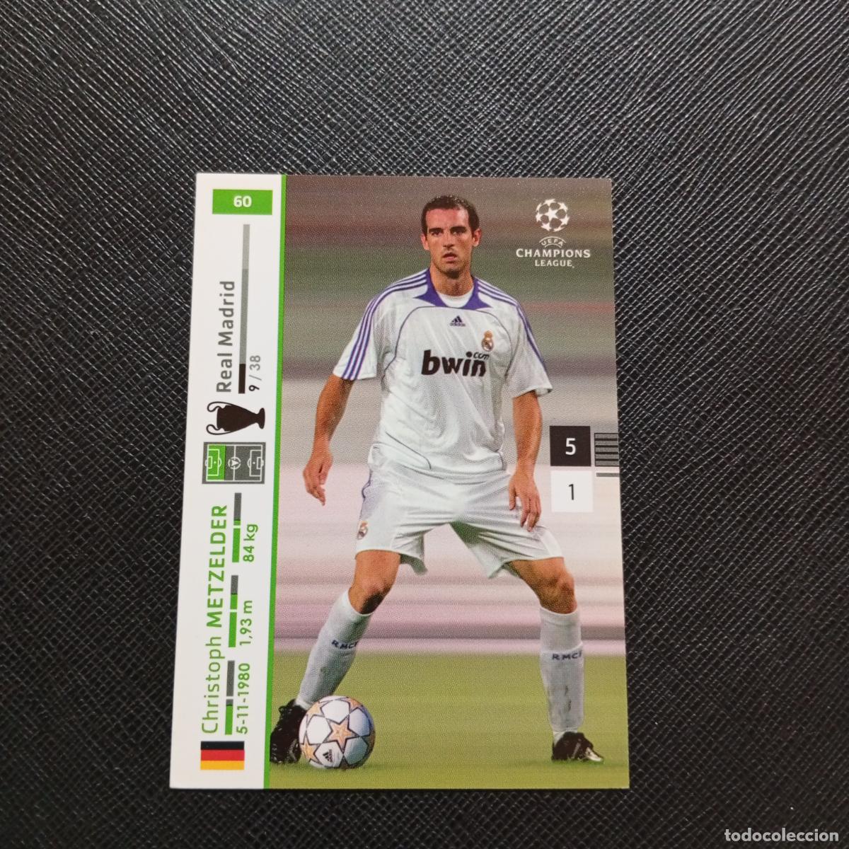 Cromos de F&uacute;tbol: 60 METZELDER VALENCIA PANINI TRADING CARDS UEFA CHAMPIONS LEAGUE 2007 2008 - (MD2002-3) PG32