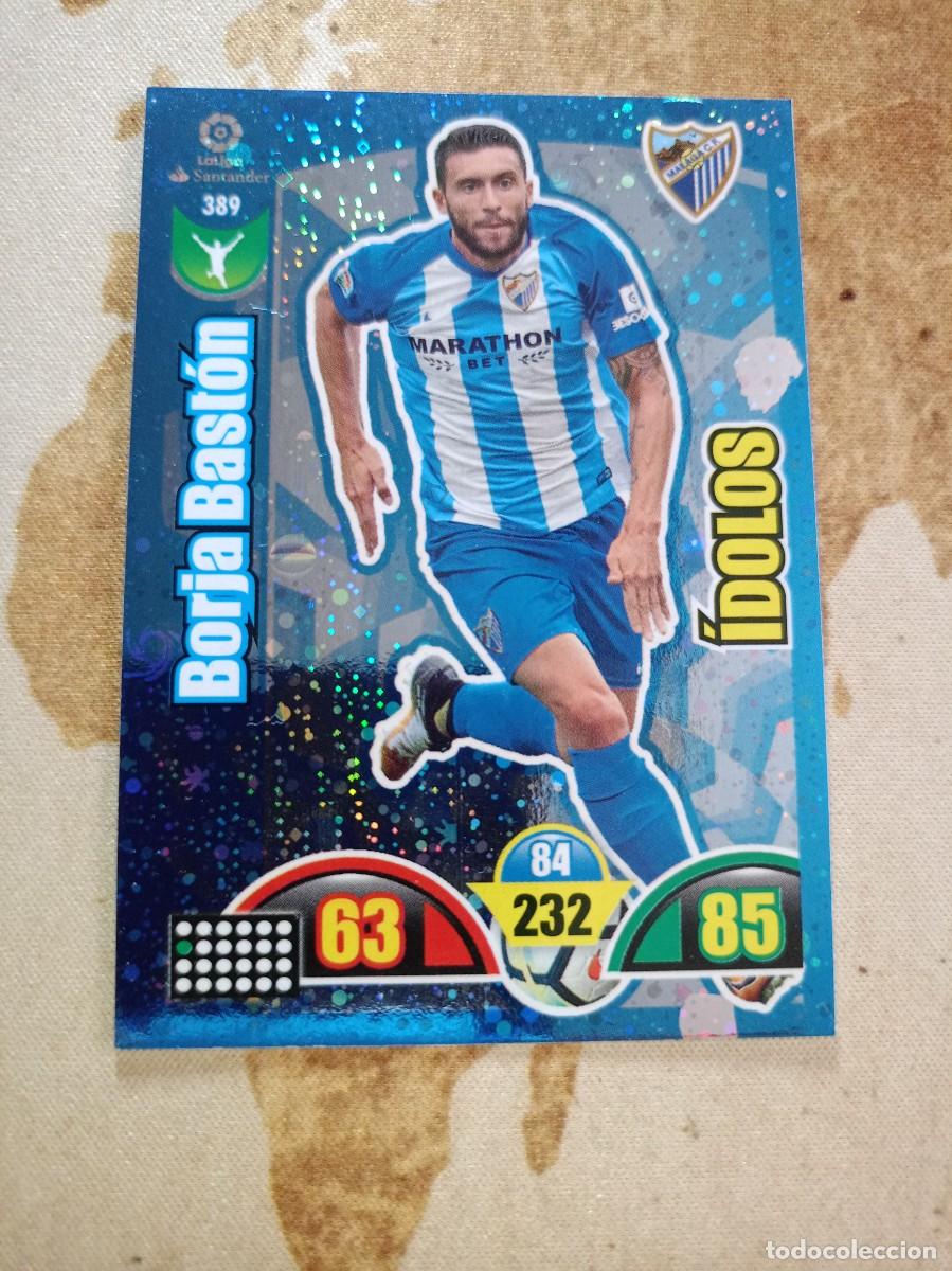 Cromos de F&uacute;tbol: # &Iacute;dolos 389 BORJA BAST&Oacute;N Adrenalyn 2017-18
