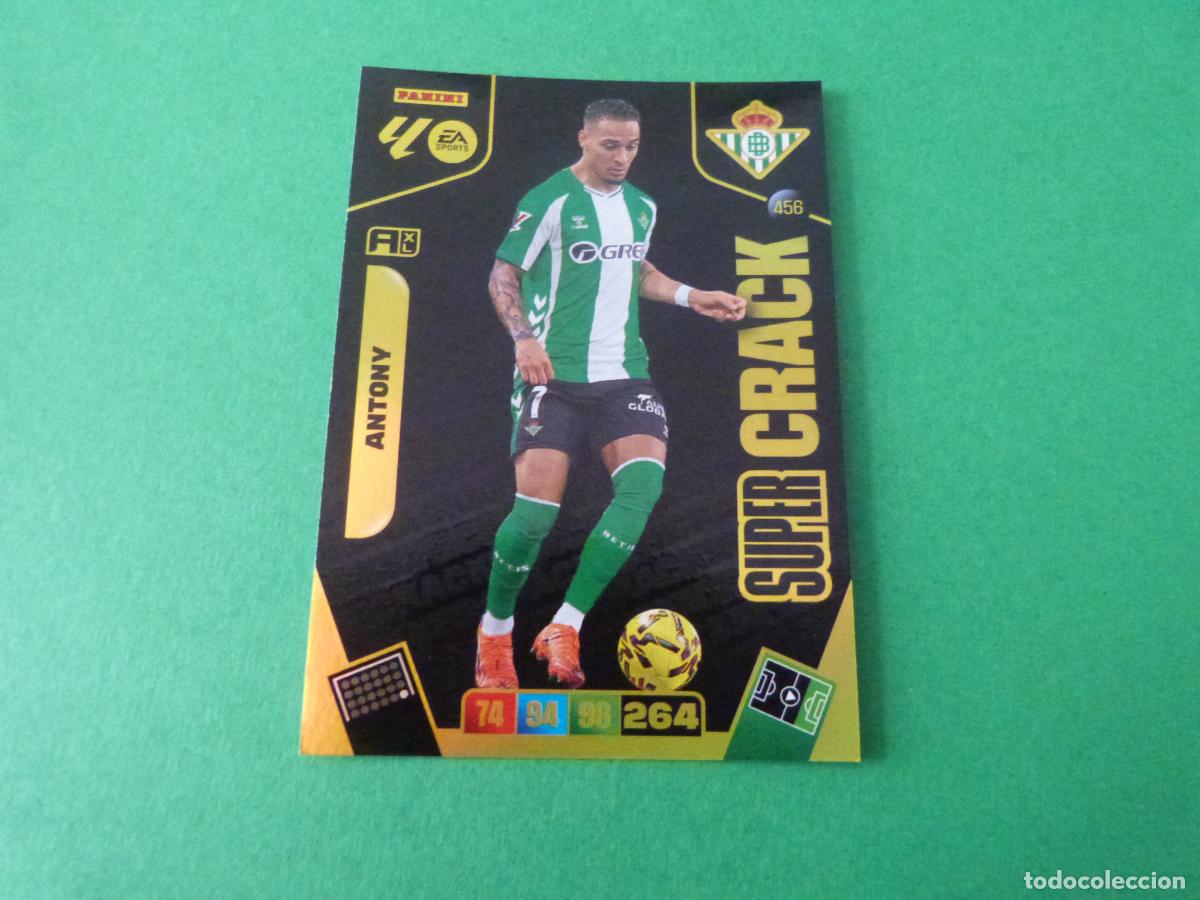 Cromos de F&uacute;tbol: TRADING CARD FUTBOL ANTONY REAL BETIS BALOMPIE N&ordm; 456 LIGA ADRENALYN XL 2025-2026/25-26 PANINI