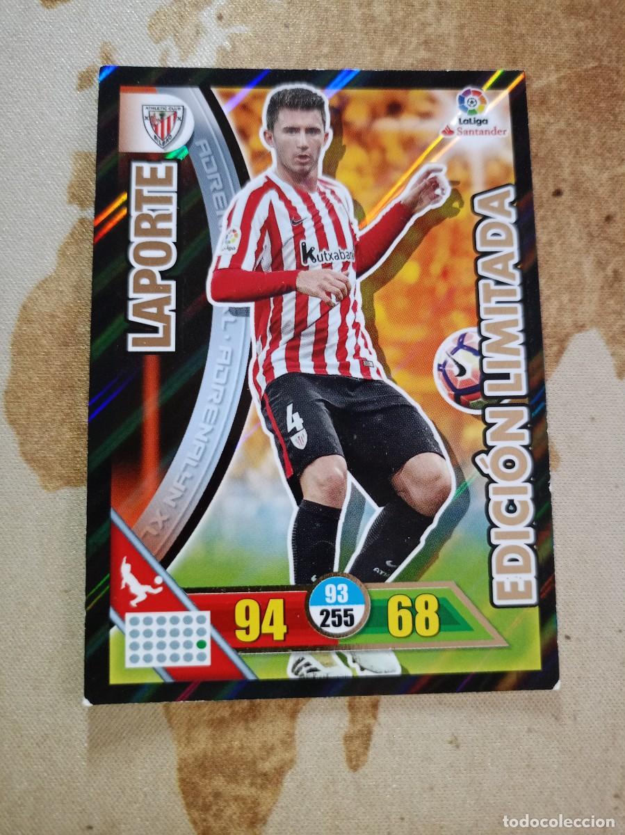Cromos de F&uacute;tbol: # Edici&oacute;n Limitada LAPORTE Adrenalyn 2016-17