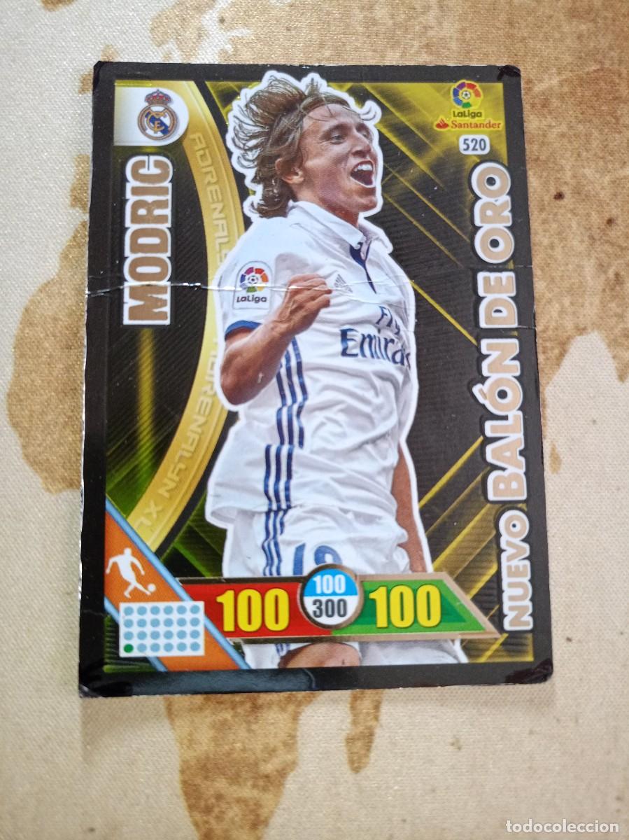 Cromos de F&uacute;tbol: # Bal&oacute;n de oro 520 MODRIC Adrenalyn 2016-17