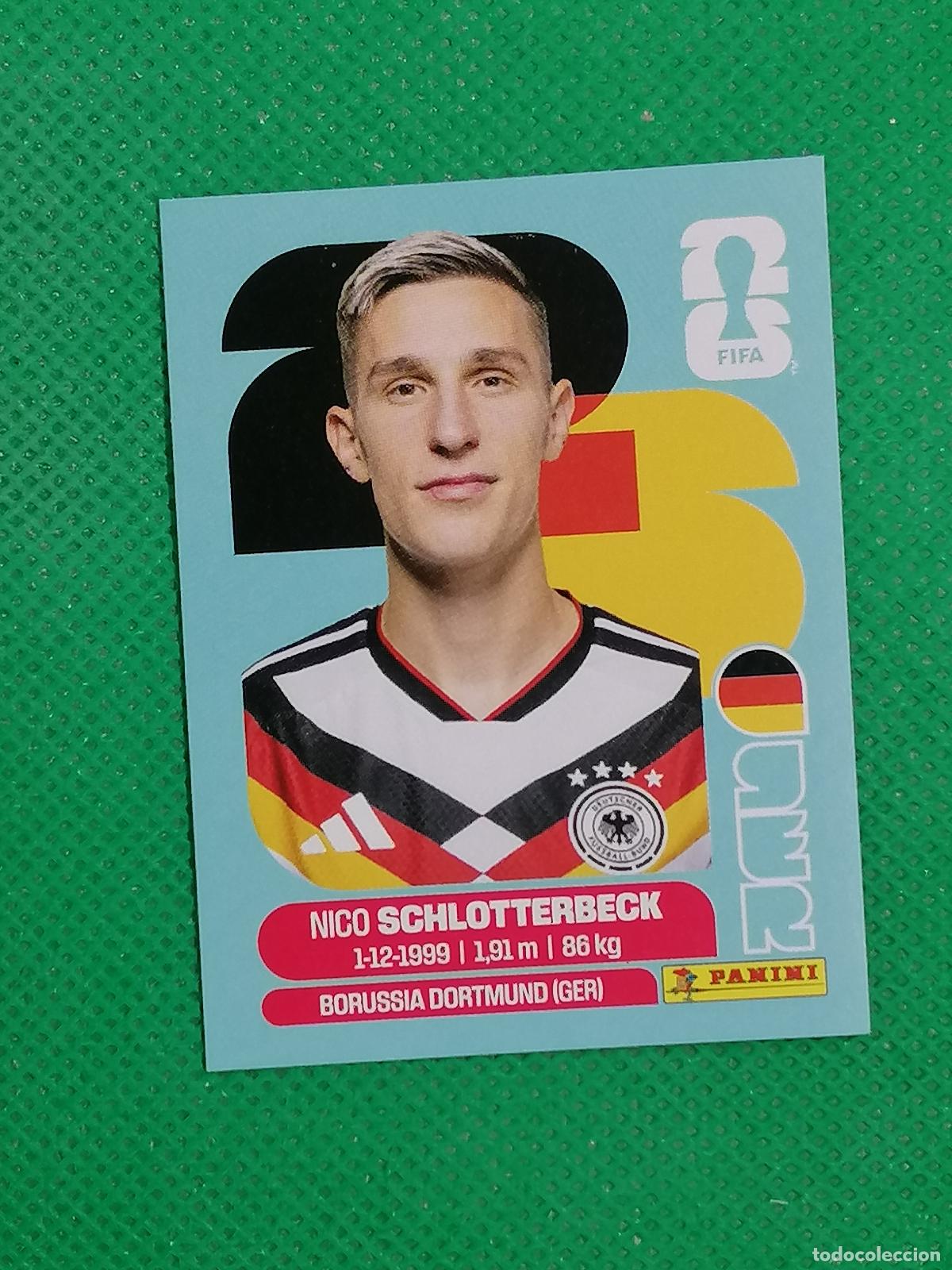 Cromos de F&uacute;tbol: GER 5 GER5 NICO SCHLOTTERBECK ALEMANIA ⚽ PANINI FIFA MUNDIAL WORLD CUP 26 2026 STICKER ⚽