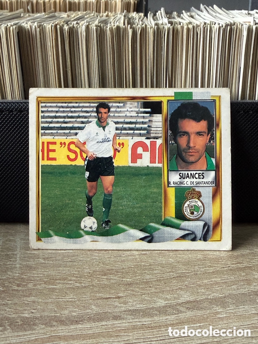 Football Stickers: LIGA 95 96 - Suances - Racing de Santander - Fichaje 2 BIS - Ediciones Este sin pegar